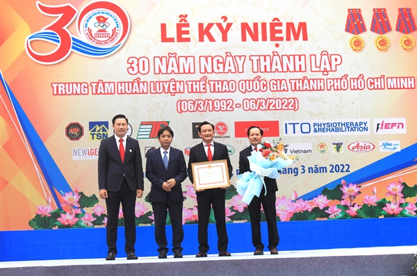 Trung tâm Huấn luyện thể thao quốc gia TP.HCM: 30 năm chặng đường vinh quang - Ảnh 2.