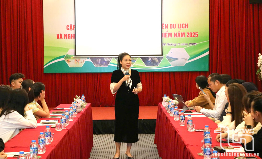 Thái Nguyên: Nâng cao kiến thức cho hướng dẫn viên 88Clb f1.vip live casino, bắn cá, đá gà, thể thao - Ảnh 1.