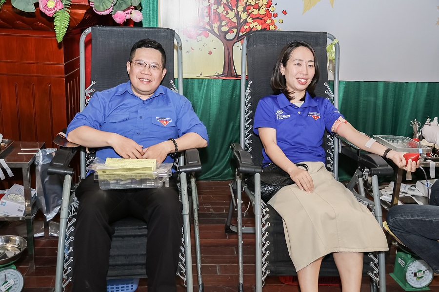 Đoàn Thanh niên Cục 88Clb link 88Clb 88Clbvip tải ứng dụng Việt Nam tổ chức Ngày hội hiến máu tình nguyện 2025 - Ảnh 2.