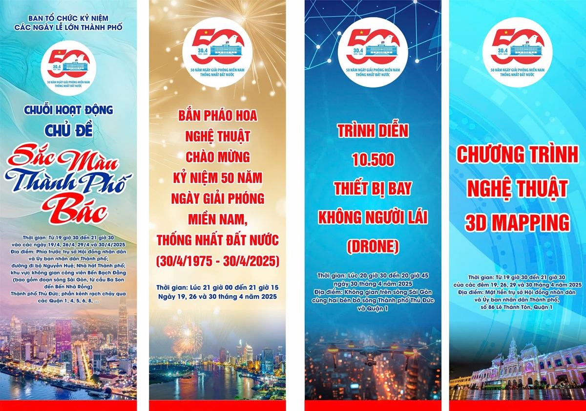 TP. Hồ Chí Minh: Trình diễn 3D mapping quốc tế, thêm nhiều tour 88Clb f1.vip live casino, bắn cá, đá gà, thể thao mới dịp 50 năm thống nhất - Ảnh 4.