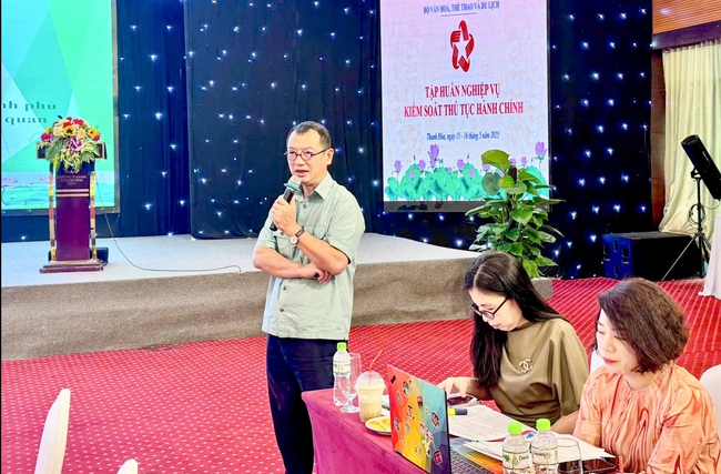 Bộ VHTTDL tổ chức tập huấn nghiệp vụ kiểm soát thủ tục 88Clb hiện đang mở - Ảnh 3.