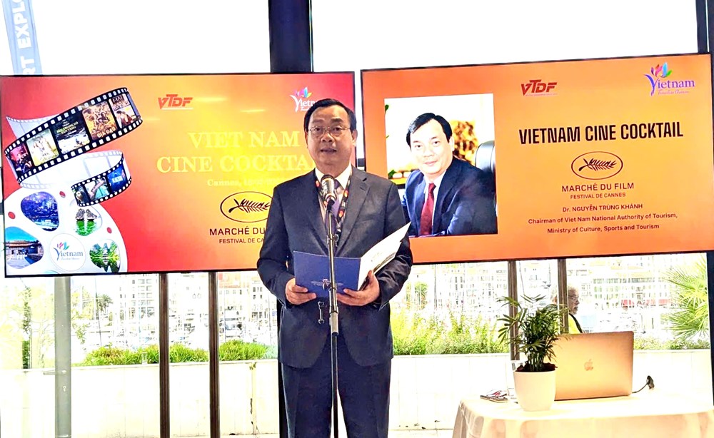 Quảng bá điện ảnh, 88Clb f1.vip live casino, bắn cá, đá gà, thể thao Việt Nam tại Liên hoan phim Cannes 2025 - Ảnh 2.