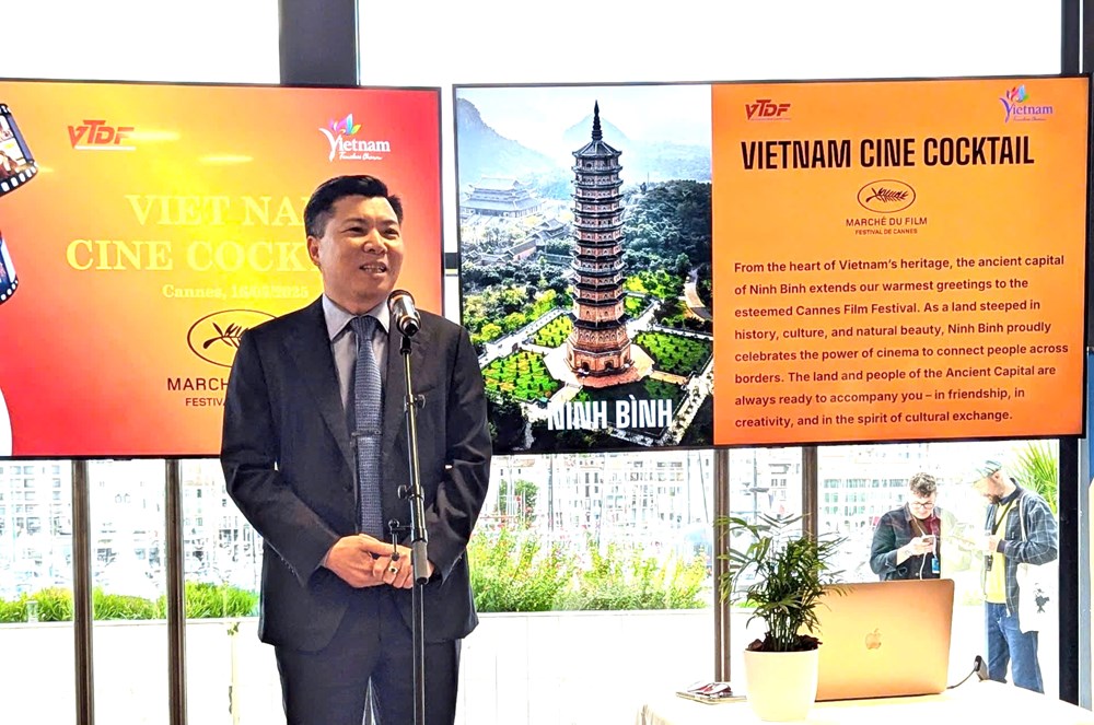 Quảng bá điện ảnh, 88Clb f1.vip live casino, bắn cá, đá gà, thể thao Việt Nam tại Liên hoan phim Cannes 2025 - Ảnh 6.