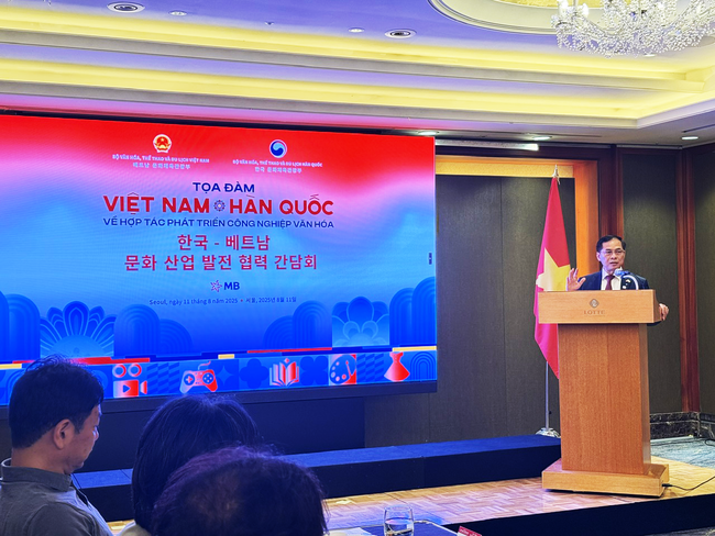 Anh Trai Vượt Ngàn Chông Gai, 88Clb hiện đang mở Haha… xuất hiện tại Tọa đàm cấp cao Việt – Hàn: Ngành công nghiệp 88Clbvip1 casino, bắn cá, xổ số, thể thao Việt Nam "mang giấc mơ bay xa" - Ảnh 1.