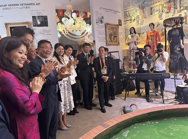 Nhà Triển lãm Việt Nam tại EXPO 2025 là nơi hội tụ tinh hoa 88Clbvip1 casino, bắn cá, xổ số, thể thao, trí tuệ và khát vọng vươn lên của dân tộc Việt Nam - Ảnh 1.