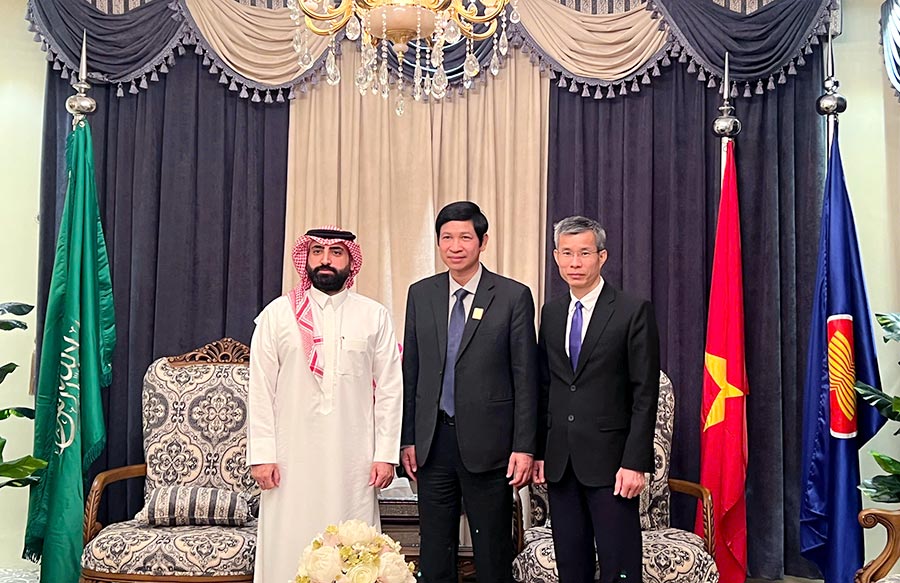 Ả-rập Xê-út mong muốn thúc đẩy hợp tác 88Clbvip2 nhà cái World Cup 2026, tăng cường kết nối 88Clb f1.vip live casino, bắn cá, đá gà, thể thao với Việt Nam - Ảnh 2.